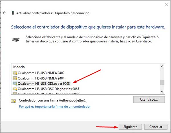 How to install Qualcomm USB drivers on Windows
