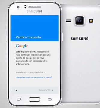 Quitar cuenta Google Samsung Galaxy J1