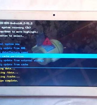 como formatear una tablet tech pad