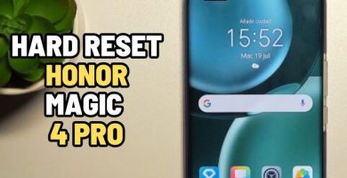 hard reset honor magic 4 pro