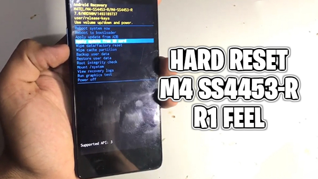 hard reset m4 ss4453-r