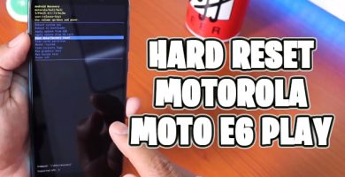 hard reset moto e6 play