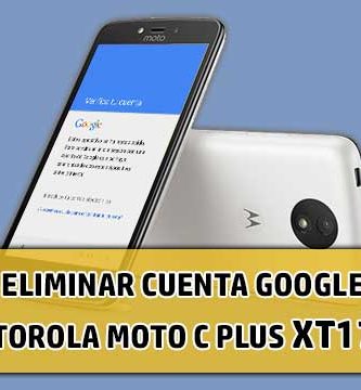 quitar cuenta google moto c plus xt1721