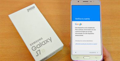 quitar cuenta google samsung j7