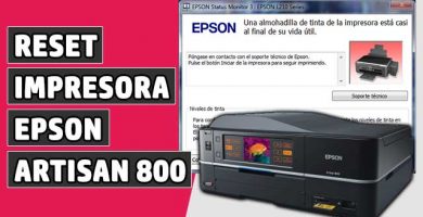 reset epson artisan 800