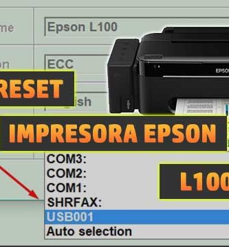 reset epson l100