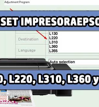 reset epson l130 l220 l310 l360 l365