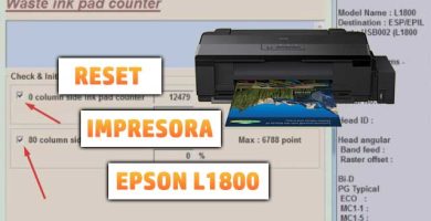 reset epson l1800
