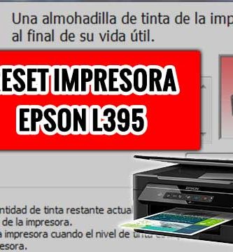 reset epson l395