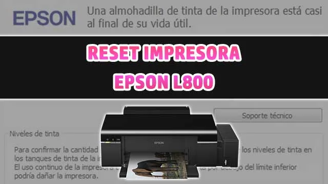 reset epson l800