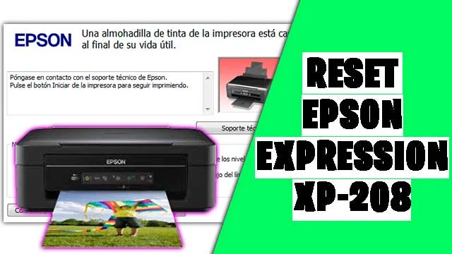 reset epson xp208